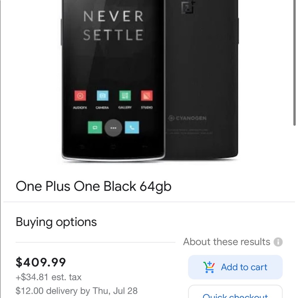 Android OnePlus One Smart Phone - Picture 7 of 7